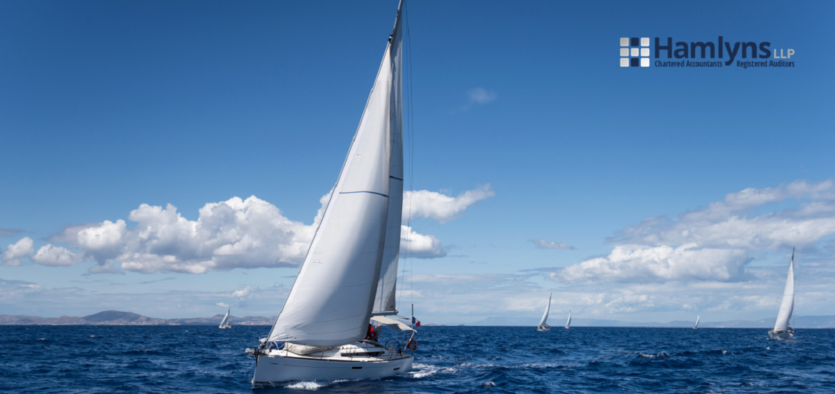 sailing boat on water